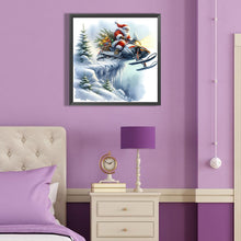 Load image into Gallery viewer, Santa Claus 40*40CM(Canvas) Full Round Drill Diamond Painting
