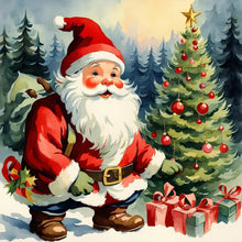 Load image into Gallery viewer, Santa Claus 40*40CM(Canvas) Full Round Drill Diamond Painting
