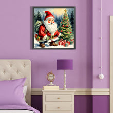 Load image into Gallery viewer, Santa Claus 40*40CM(Canvas) Full Round Drill Diamond Painting
