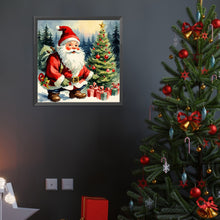 Load image into Gallery viewer, Santa Claus 40*40CM(Canvas) Full Round Drill Diamond Painting
