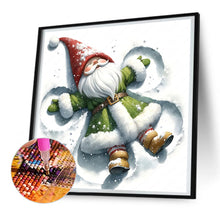 Load image into Gallery viewer, Goblin Lying In The Snow 30*30CM(Canvas) Full Round Drill Diamond Painting
