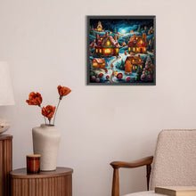 Load image into Gallery viewer, Christmas Night 30*30CM(Canvas) Full Round Drill Diamond Painting
