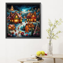 Load image into Gallery viewer, Christmas Night 30*30CM(Canvas) Full Round Drill Diamond Painting
