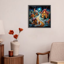 Load image into Gallery viewer, Christmas Night 30*30CM(Canvas) Full Round Drill Diamond Painting
