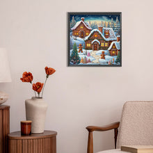 Load image into Gallery viewer, Christmas Night 30*30CM(Canvas) Full Round Drill Diamond Painting
