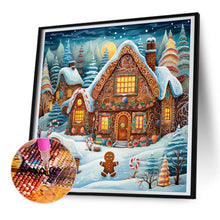 Load image into Gallery viewer, Christmas Night 30*30CM(Canvas) Full Round Drill Diamond Painting
