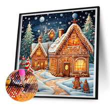 Load image into Gallery viewer, Christmas Night 30*30CM(Canvas) Full Round Drill Diamond Painting
