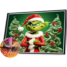 Load image into Gallery viewer, Christmas Goblin 40X30CM(Canvas) Full Round Drill Diamond Painting
