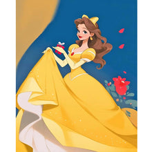 Load image into Gallery viewer, Princess Belle 40X50CM(Canvas) Full Round Drill Diamond Painting
