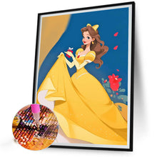 Load image into Gallery viewer, Princess Belle 40X50CM(Canvas) Full Round Drill Diamond Painting
