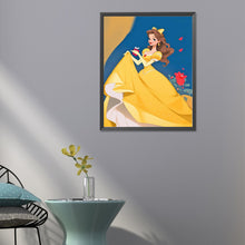 Load image into Gallery viewer, Princess Belle 40X50CM(Canvas) Full Round Drill Diamond Painting
