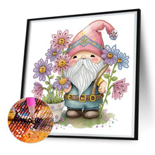 Load image into Gallery viewer, Gnome Daisy 30*30CM(Canvas) Partial Special Shaped Drill Diamond Painting
