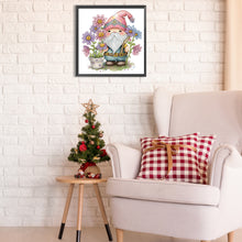 Load image into Gallery viewer, Gnome Daisy 30*30CM(Canvas) Partial Special Shaped Drill Diamond Painting
