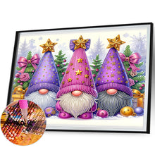 Load image into Gallery viewer, Goblin Gnome¡¤Purple 40*50CM(Canvas) Partial Special Shaped Drill Diamond Painting
