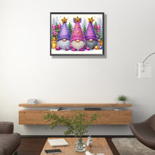 Load image into Gallery viewer, Goblin Gnome¡¤Purple 40*50CM(Canvas) Partial Special Shaped Drill Diamond Painting
