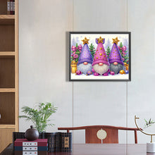 Load image into Gallery viewer, Goblin Gnome¡¤Purple 40*50CM(Canvas) Partial Special Shaped Drill Diamond Painting
