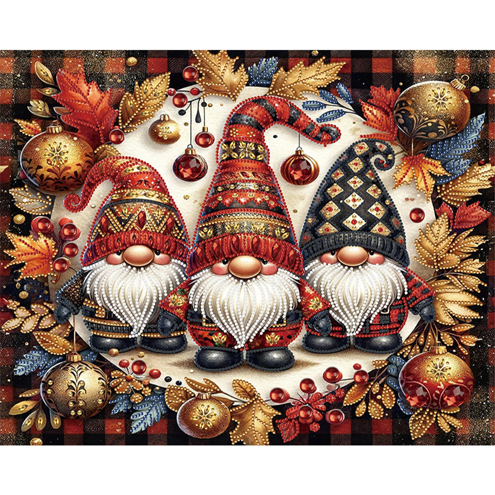 Goblin Gnome¡¤Chocolate 40*50CM(Canvas) Partial Special Shaped Drill Diamond Painting