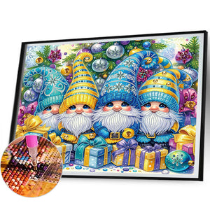 Goblin Gnome¡¤Colorful 40*50CM(Canvas) Partial Special Shaped Drill Diamond Painting