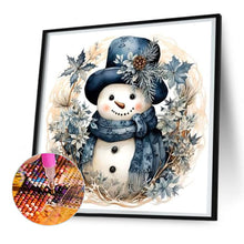 Load image into Gallery viewer, Snowman 30*30CM(Canvas) Full Round Drill Diamond Painting
