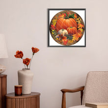 Load image into Gallery viewer, Pumpkin 30*30CM(Canvas) Full Round Drill Diamond Painting
