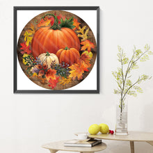 Load image into Gallery viewer, Pumpkin 30*30CM(Canvas) Full Round Drill Diamond Painting
