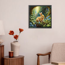 Load image into Gallery viewer, Little Rabbit In The Forest 30*30CM(Canvas) Full Round Drill Diamond Painting
