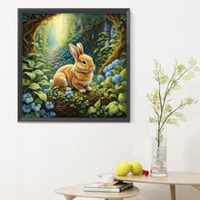 Load image into Gallery viewer, Little Rabbit In The Forest 30*30CM(Canvas) Full Round Drill Diamond Painting
