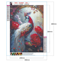 Load image into Gallery viewer, Gorgeous Peacock 30*40CM(Canvas) Full Round Drill Diamond Painting
