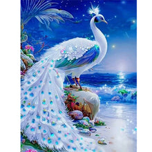 Load image into Gallery viewer, Gorgeous Peacock 30*40CM(Canvas) Full Round Drill Diamond Painting
