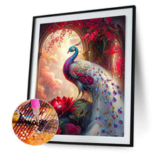 Load image into Gallery viewer, Gorgeous Peacock 30*40CM(Canvas) Full Round Drill Diamond Painting
