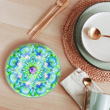 Load image into Gallery viewer, 6 PCS Washable Mandala Special Shape Diamond Painting Crafts Coaster with Holder
