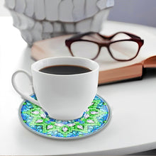 Load image into Gallery viewer, 6 PCS Washable Mandala Special Shape Diamond Painting Crafts Coaster with Holder
