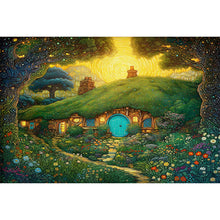 Load image into Gallery viewer, Forest Cabin 45*30CM(Canvas) Full Round Drill Diamond Painting
