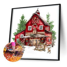 Load image into Gallery viewer, Christmas House 30*30CM(Canvas) Full Round Drill Diamond Painting
