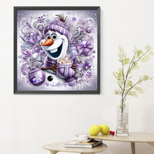 Load image into Gallery viewer, Snowman 30*30CM(Canvas) Full Round Drill Diamond Painting
