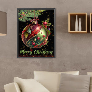 Christmas Balls 30*40CM(Canvas) Full Square Drill Diamond Painting