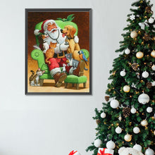 Load image into Gallery viewer, Santa Claus 30*40CM(Canvas) Full Square Drill Diamond Painting
