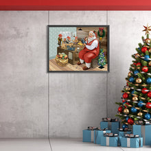 Load image into Gallery viewer, Santa Claus 40*30CM(Canvas) Full Square Drill Diamond Painting
