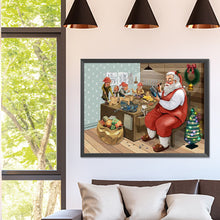 Load image into Gallery viewer, Santa Claus 40*30CM(Canvas) Full Square Drill Diamond Painting
