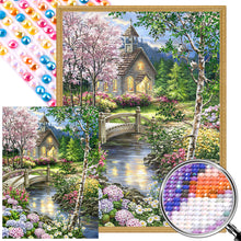 Load image into Gallery viewer, Pastoral Scenery 40*55CM(Picture) Full AB Round Drill Diamond Painting
