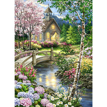 Load image into Gallery viewer, Pastoral Scenery 40*55CM(Picture) Full AB Round Drill Diamond Painting
