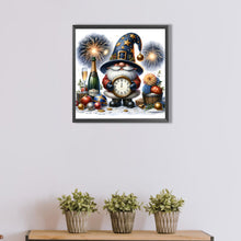 Load image into Gallery viewer, New Year&#39;S Eve Goblin 40*40CM(Picture) Full AB Round Drill Diamond Painting
