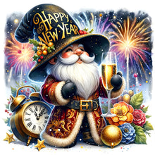 Load image into Gallery viewer, New Year&#39;S Eve Goblin 40*40CM(Picture) Full AB Round Drill Diamond Painting
