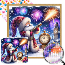 Load image into Gallery viewer, New Year&#39;S Eve Goblin 40*40CM(Picture) Full AB Round Drill Diamond Painting
