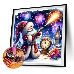 New Year'S Eve Goblin 40*40CM(Picture) Full AB Round Drill Diamond Painting