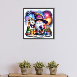 New Year'S Eve Goblin 40*40CM(Picture) Full AB Round Drill Diamond Painting