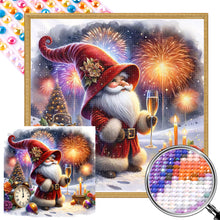 Load image into Gallery viewer, New Year&#39;S Eve Goblin 40*40CM(Picture) Full AB Round Drill Diamond Painting
