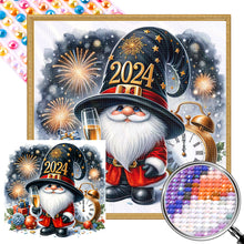 Load image into Gallery viewer, New Year&#39;S Eve Goblin 40*40CM(Picture) Full AB Round Drill Diamond Painting
