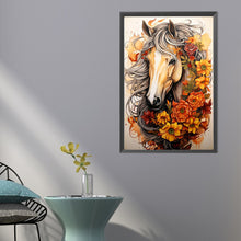 Load image into Gallery viewer, Sunflower Horse 40*60CM(Picture) Full AB Round Drill Diamond Painting
