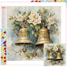 Load image into Gallery viewer, Christmas Bells 35X35CM(Canvas) Full Square Drill Diamond Painting
